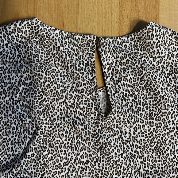 Jenni Kayne Leopard Print T Shirt Shift Dress XL - Picture 12 of 14